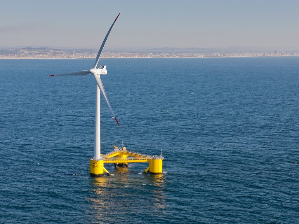 2 MW WindFloat, 5 km offshore of Aguçadoura, Portugal